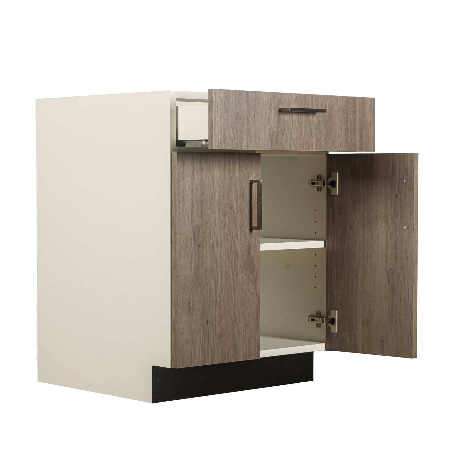 Base Cabinet, Two Door, One Drawer