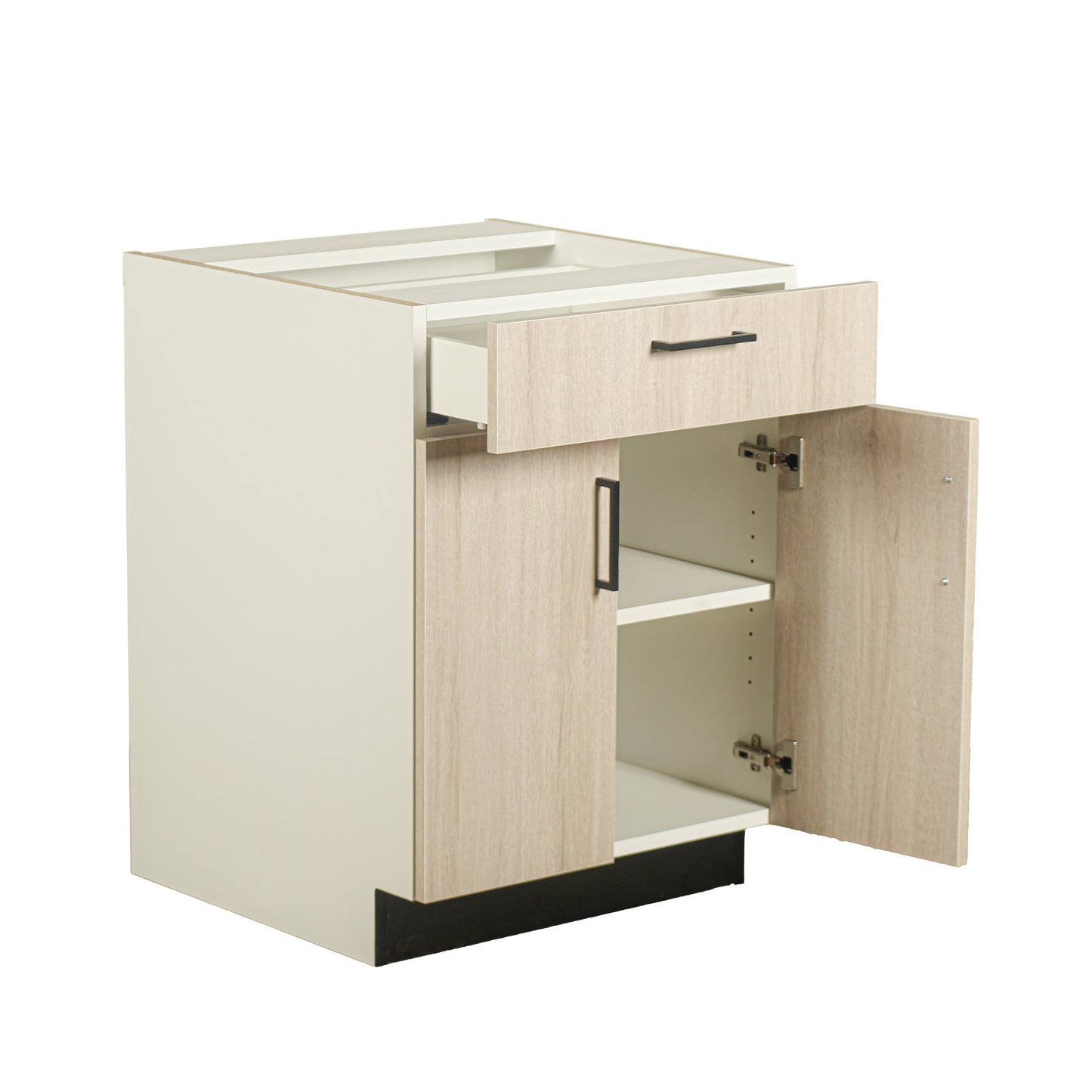 Base Cabinet, Two Door, One Drawer