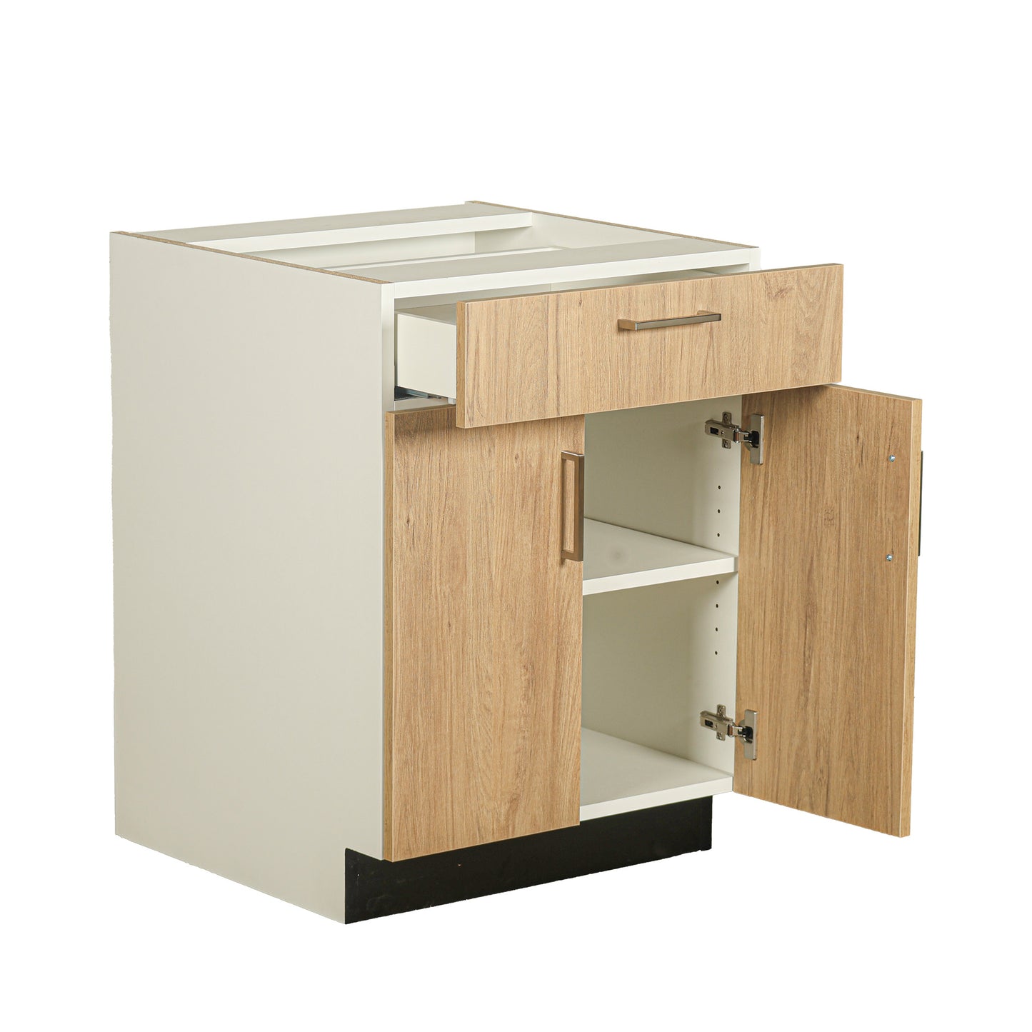 Base Cabinet, Two Door, One Drawer
